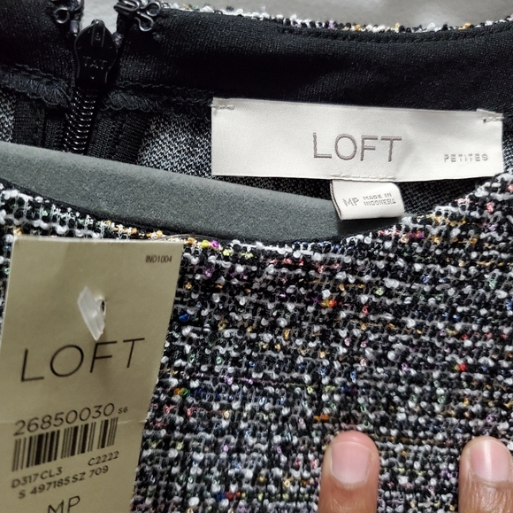 LOFT - Tweed-like Dress - Picture 2 of 3